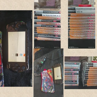 PSP with 25 games