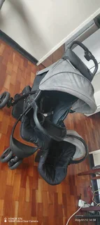 3 wheel travel system pram