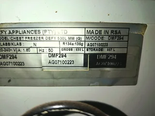 Dedy 530 l freezer