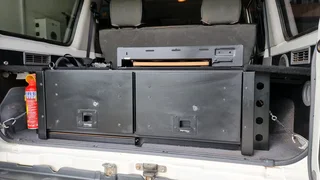 Front Runner Drawer System &amp; Fridge Slide – Toyota Land Cruiser 76 / 70 Series