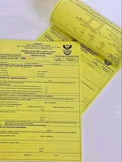 Certificate of compliance (c.o.c)