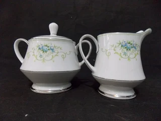 Noritake Milk Jug and Sugar Bowl