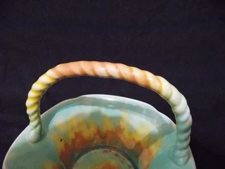 Pretty Little Porcelain Basket