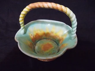 Pretty Little Porcelain Basket