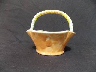 Pretty Little Porcelain Basket