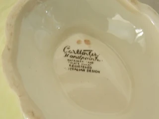Beautiful Leaf Trinket Bowl from Carlton Ware