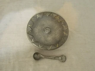 Great Carol Boyes Salt Bowl and Spoon