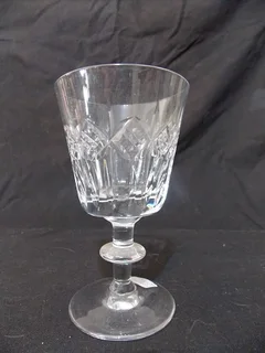 Stunning Cut Crystal Sherry Glass