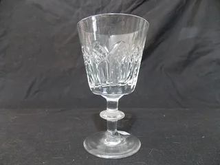 Stunning Cut Crystal Sherry Glass