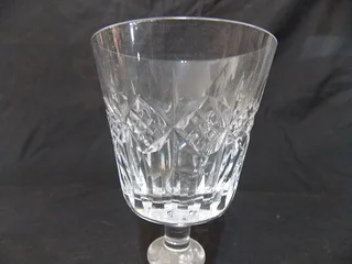Stunning Cut Crystal Sherry Glass