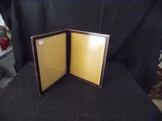 Beautiful Leather Double Photo frame