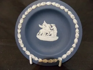 Rare Dark Blue Wedgwood Small Plate