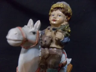 Small Resin Rocking Horse