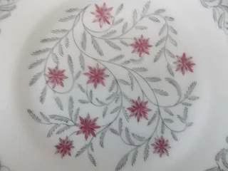 Foley Bone China , England Set of Six Stunning Small Plates