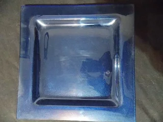 Lovely Dark Blue Glass Platter