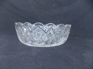 Beautiful Glass Fruit Bowl
