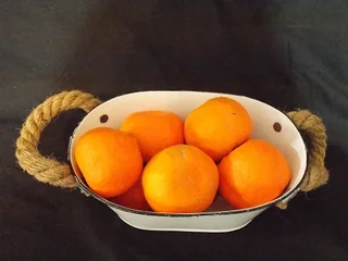 Great Enamel Fruit Basket