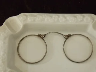 Antique Silver Spectacles