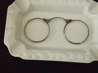Antique Silver Spectacles