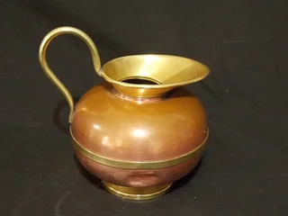 Beautiful Brass and Copper Jug