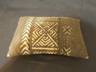 African Mud Cloth Cushion
