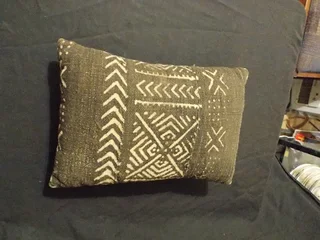 African Mud Cloth Cushion