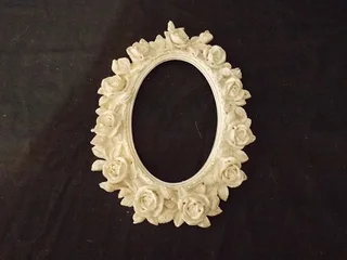 Stunning Plaster of Paris Picture Frame