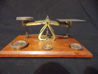 Antique Post Office Scale