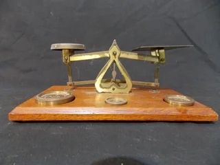 Antique Post Office Scale