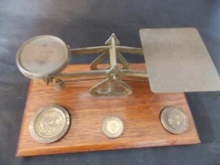 Antique Post Office Scale
