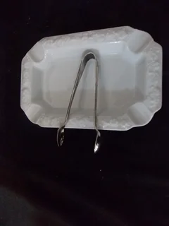 Silver Plated Sugar Cube Tongs