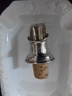 Silver Plated Wine Stopper