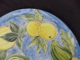 Beautiful and Colorful Pottery Plate from Chinaworks