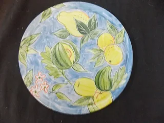 Beautiful and Colorful Pottery Plate from Chinaworks