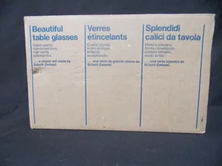 Set of Six Red Wine Glasses