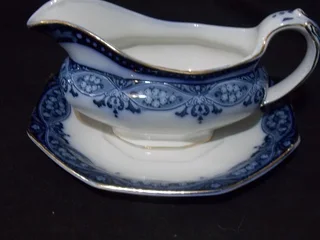 Royal Staffordshire Very Rare Sauce Boat and Saucer From Naples Collection