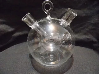 Glass Oil and Vinegar Bottle