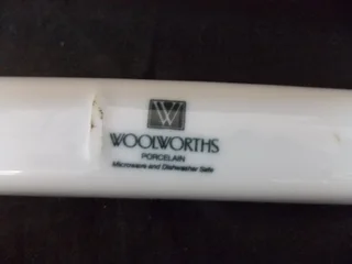 Set of Two Porcelain Snack Bowls