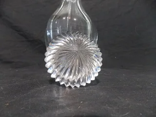 Beautiful Fluted Decanter