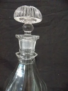 Beautiful Fluted Decanter