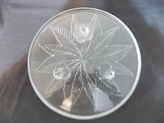 Beautiful Cut Glass Platter