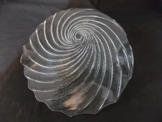 Beautiful Pressed Glass Serving Tray