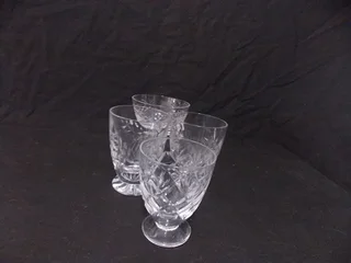 Set of Four Crystal Glasses