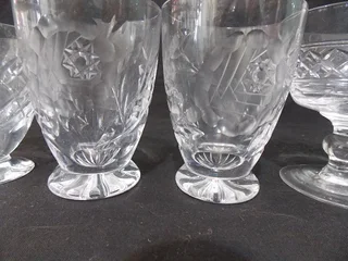 Set of Four Crystal Glasses
