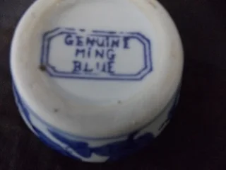 Set of Two Chinese Blue Jars