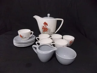 Crown Devon Coffee Set