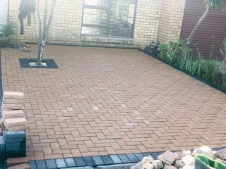 Cement bond paving