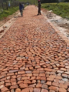 ROK halfbrick paving