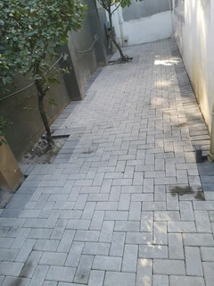Cement bond paving