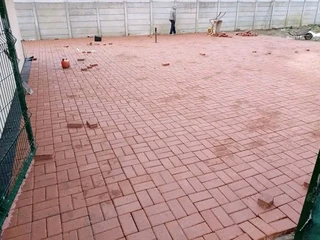 Cement bond paving